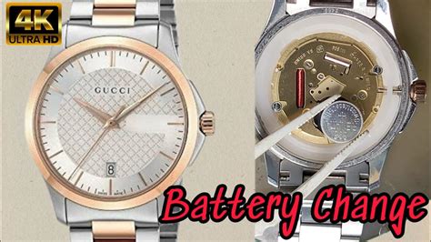 gucci 3000m crystal|How to Replace a Gucci Watch Battery .